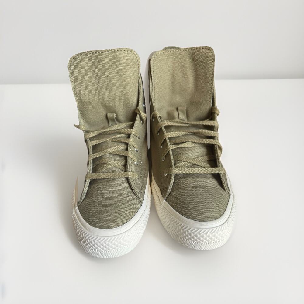 Converse Unisex Chuck Taylor All Star Hi Top Shoes Mossy Green Size 11W Or 9 Men - Picture 6 of 7